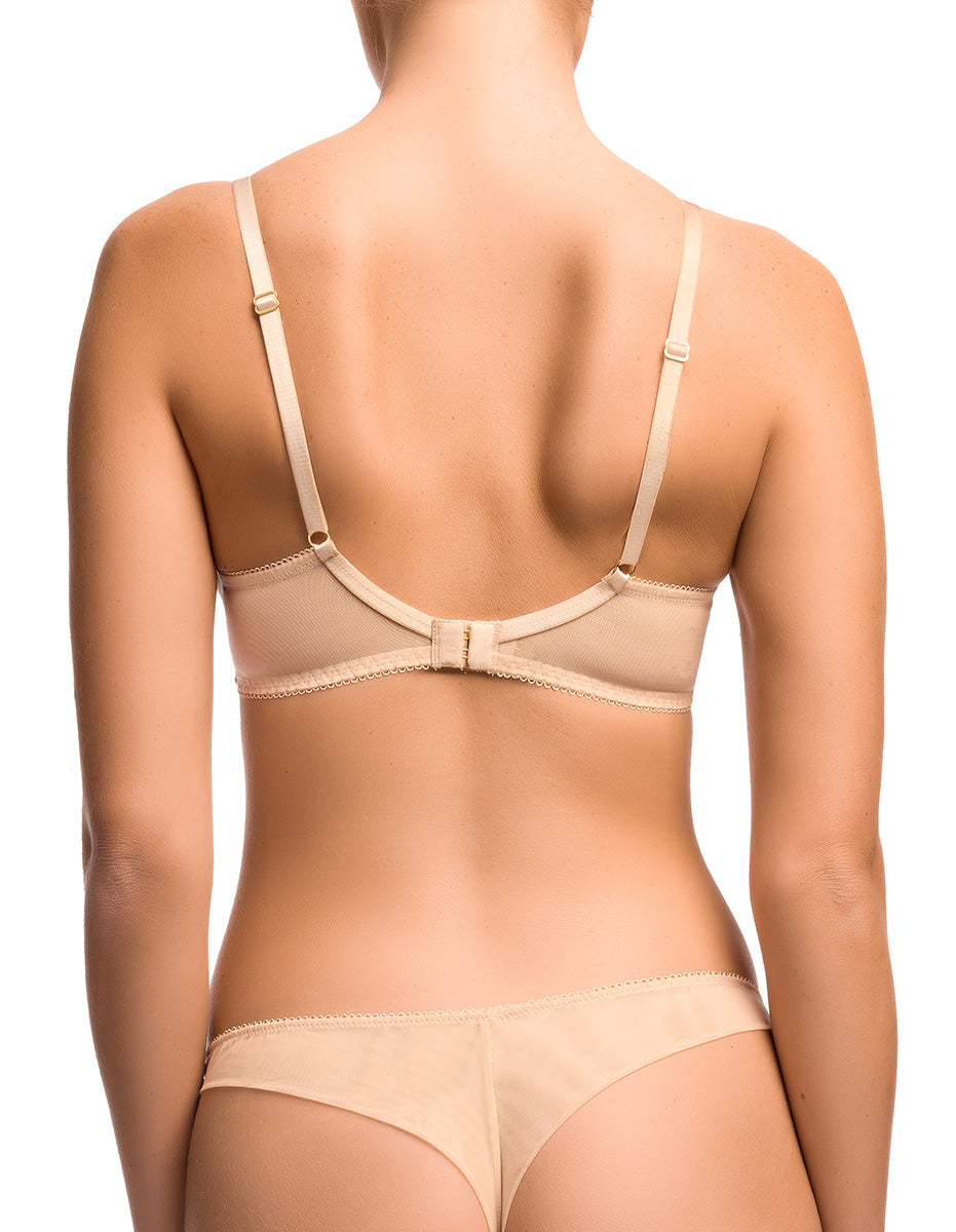 Brittany Balconette Bra - Cappuccino