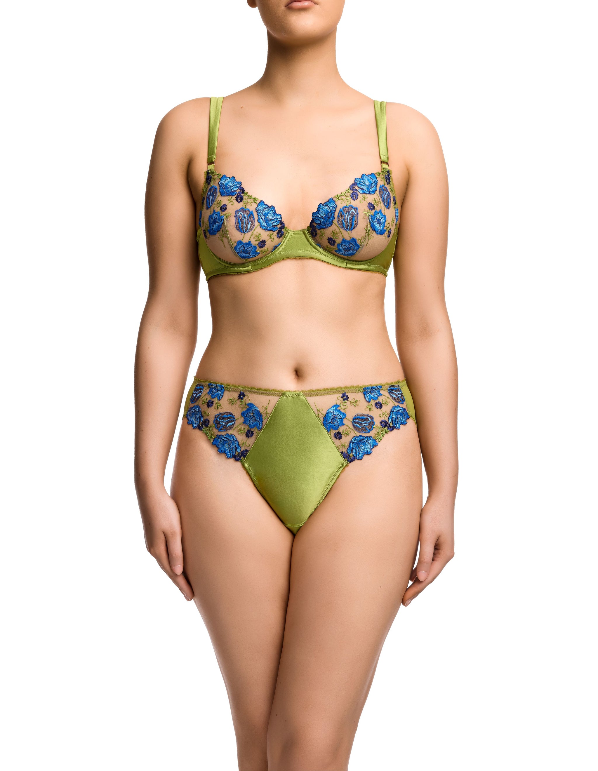 Anita Plunge Bra - Olivine