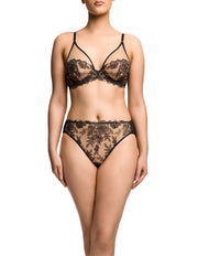 Catalina Hi Cut Brief - Black