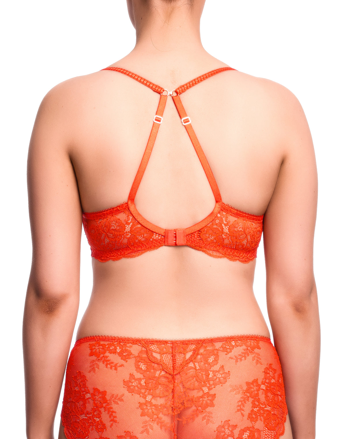 Isabella Balconette Bra - Poppy