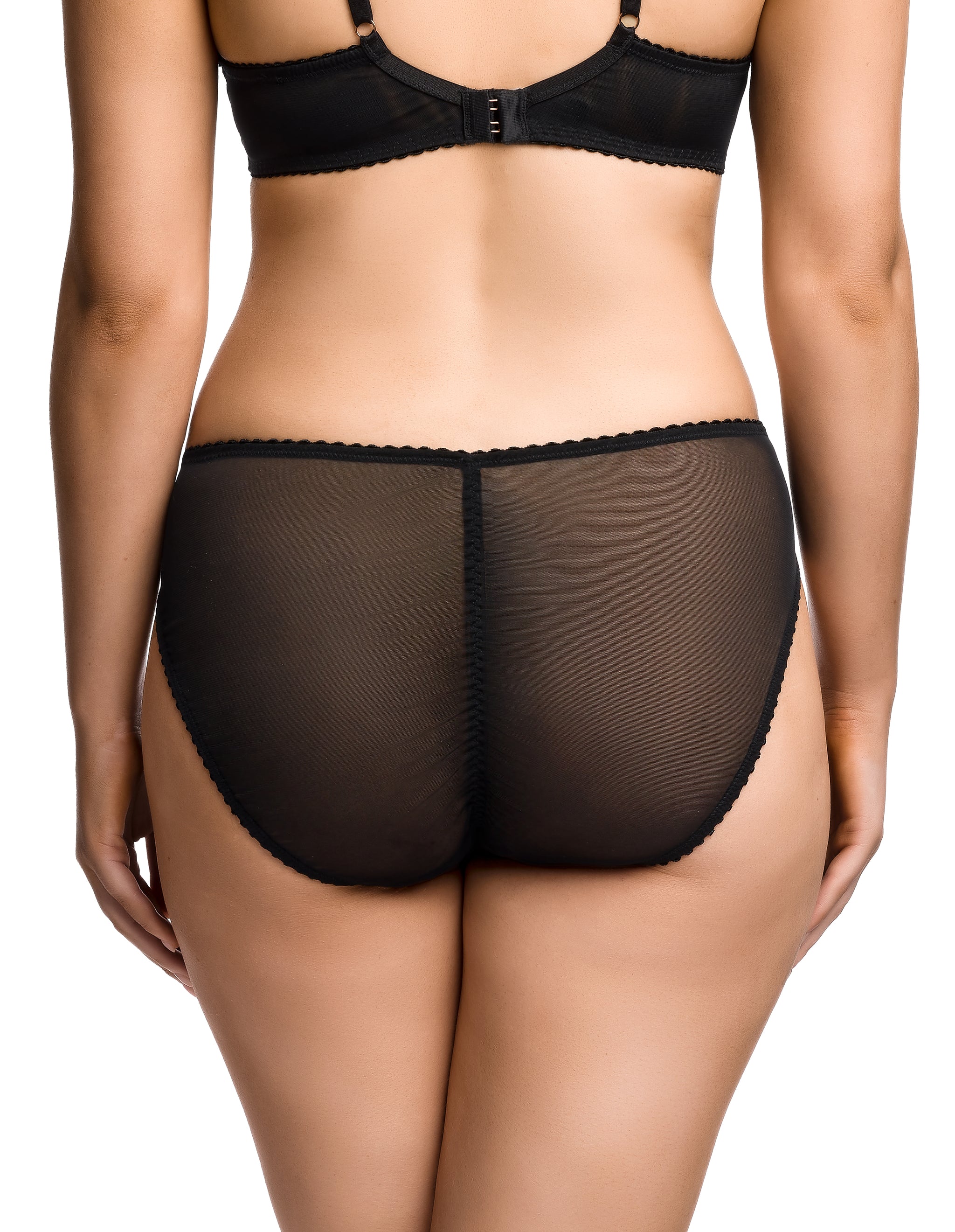 Catalina Hi Cut Brief - Black