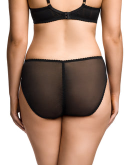 Catalina Hi Cut Brief - Black