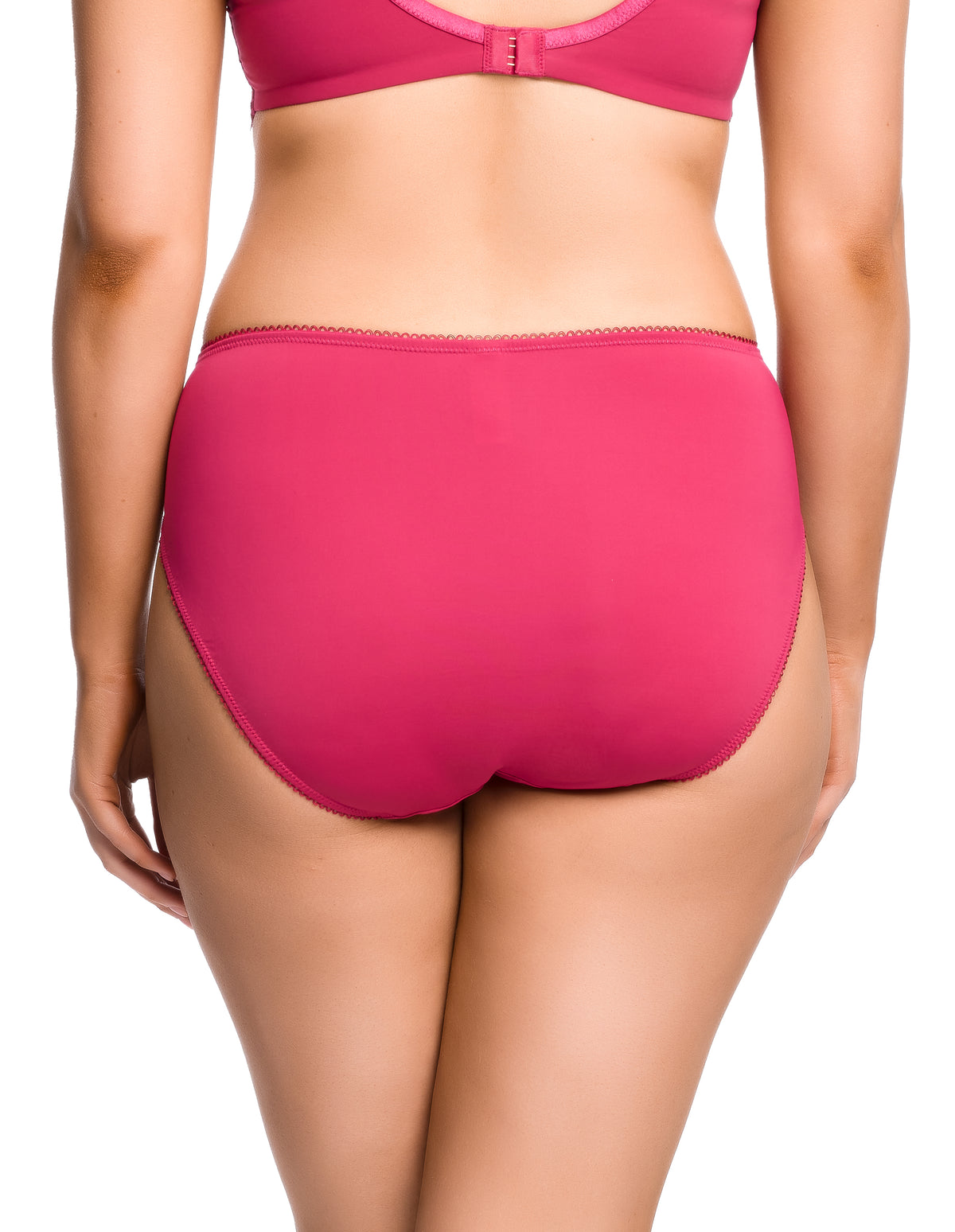 Lucinda Hi Cut Brief - Berry