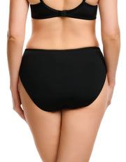 Lucinda Hi Cut Brief - Black