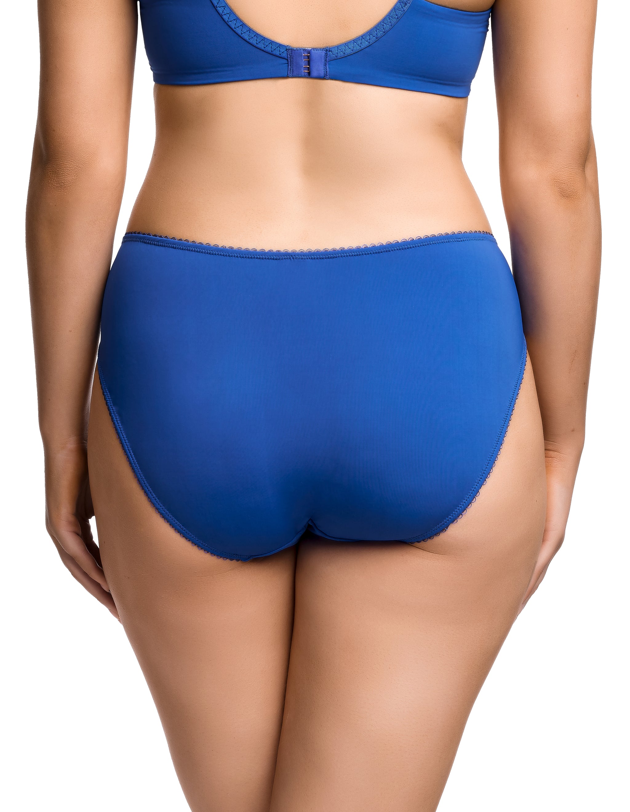 Lucinda Hi Cut Brief - Cobalt