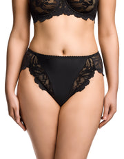 Zhara Hi Cut Brief - Black