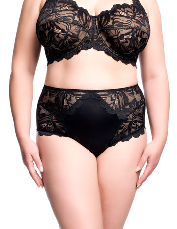 Zhara Full Brief - Black