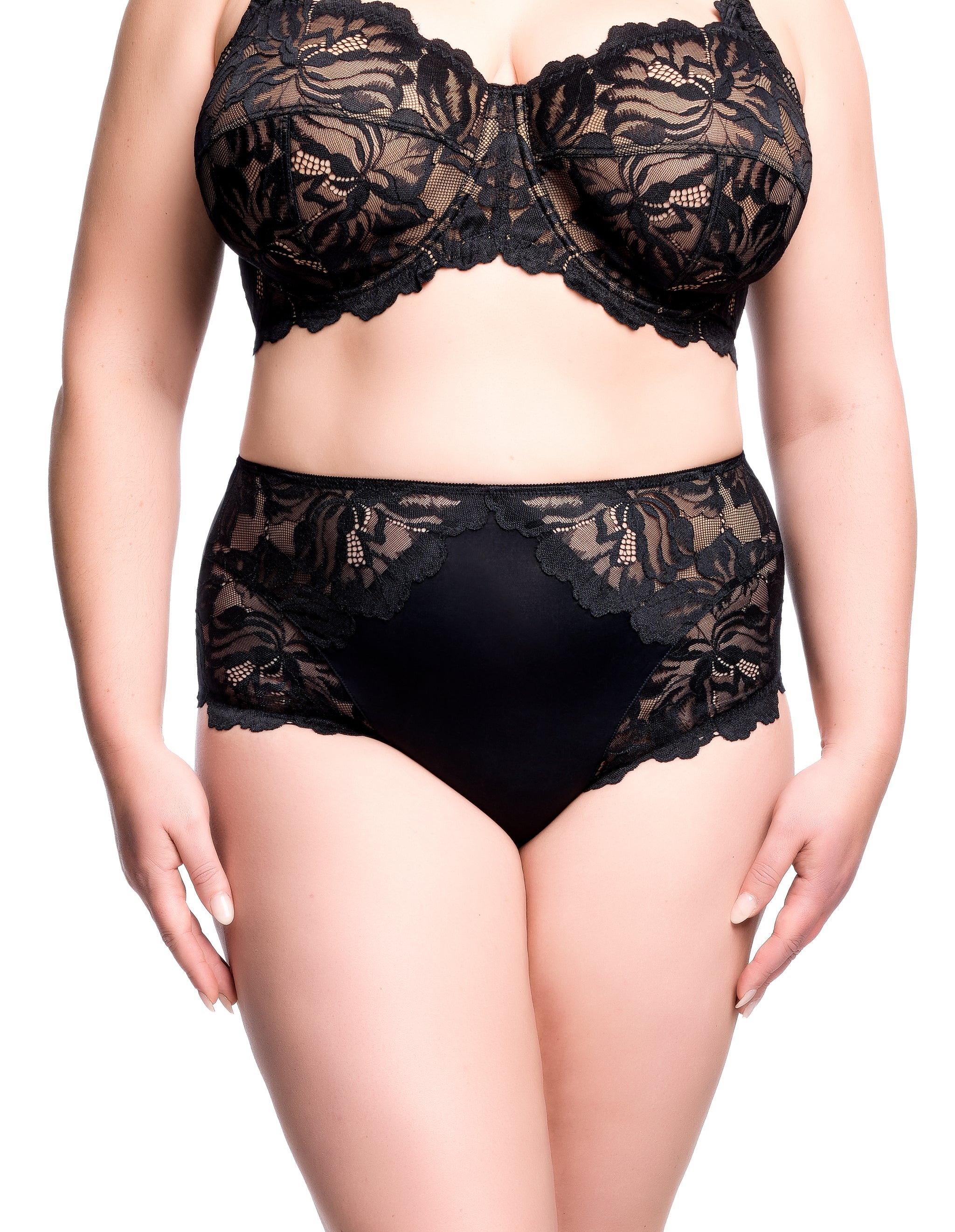 Zhara Full Brief - Black