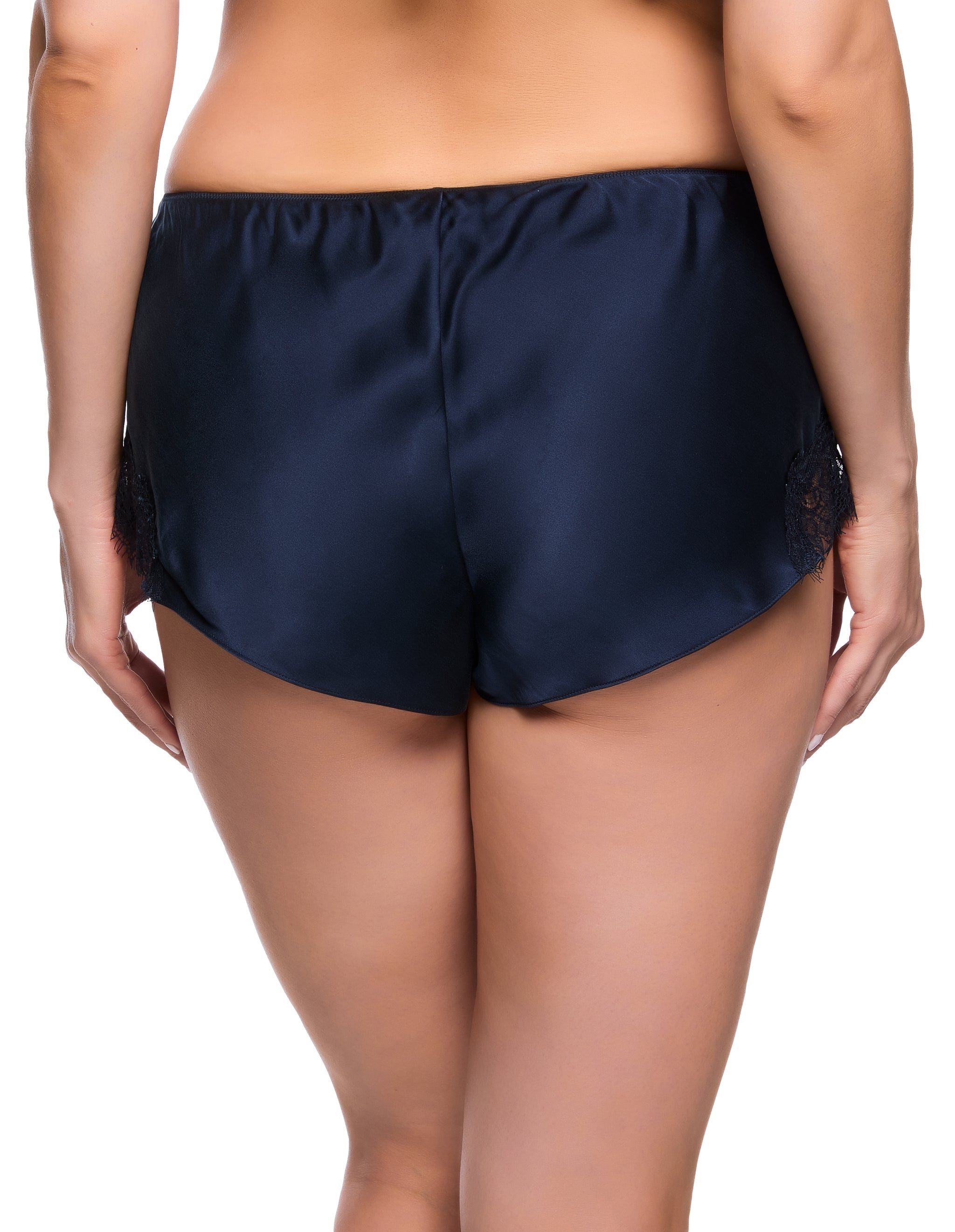 Scarlett French Knicker - Navy/Navy