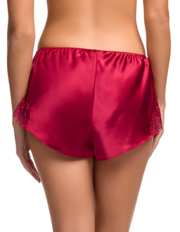 Scarlett French Knicker - Crimson Rose