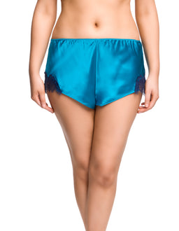 Scarlett French Knicker - Jewel Blue/Navy