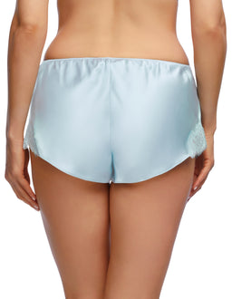 Scarlett French Knicker - Ice Blue