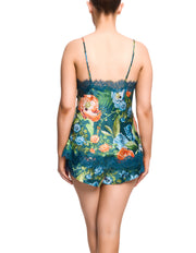 Scarlett Cami - Teal Botanicals