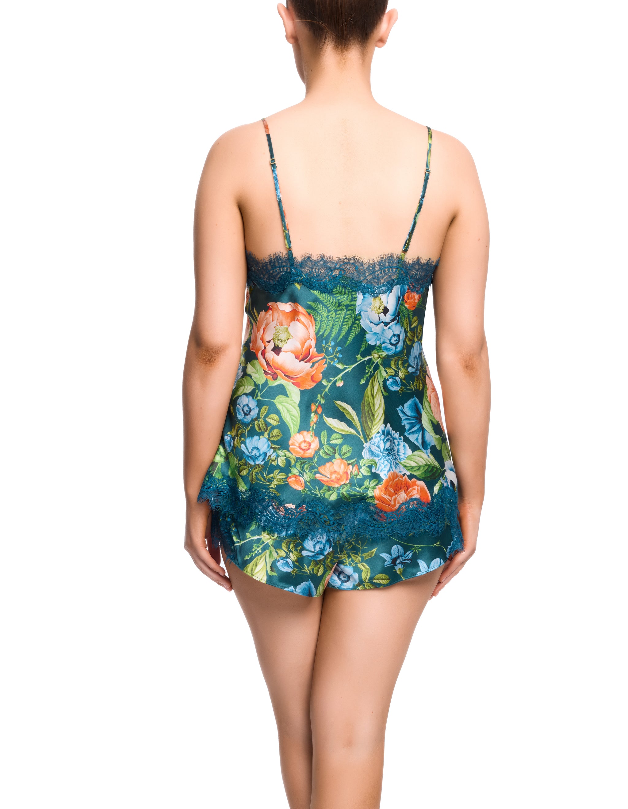 Scarlett Cami - Teal Botanicals