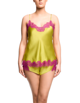 Scarlett Cami - Chartreuse/Pinot Noir