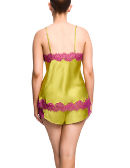 Scarlett Cami - Chartreuse/Pinot Noir