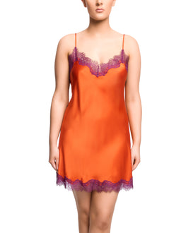 Scarlett Chemise - Orange Spritz/Blackberry