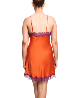 Scarlett Chemise - Orange Spritz/Blackberry