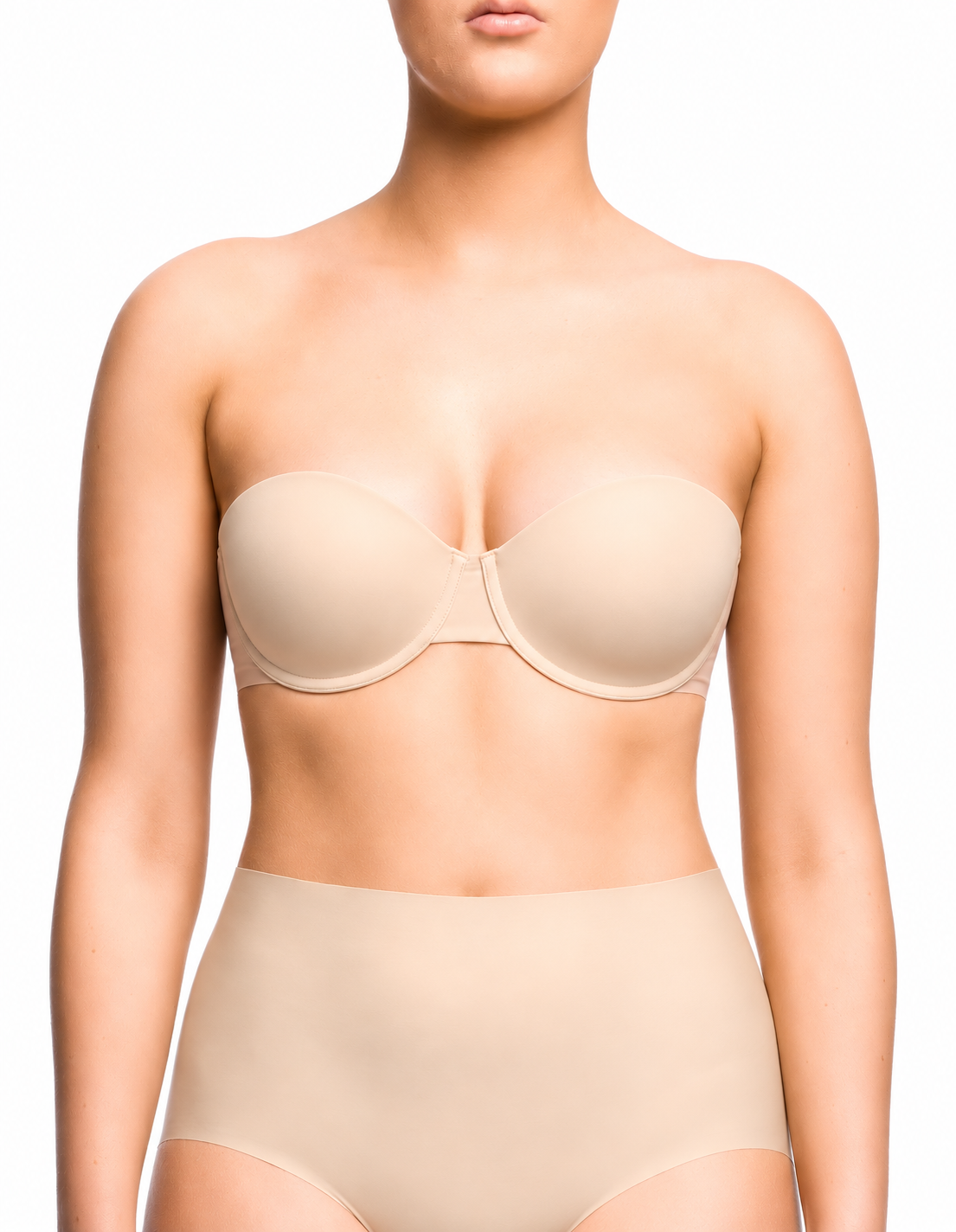 Bella Strapless Bra - Latte