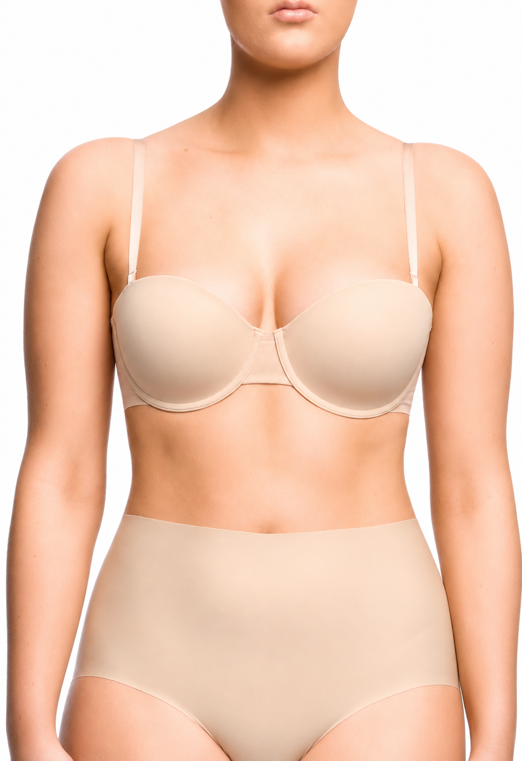 Bella Strapless Bra - Latte