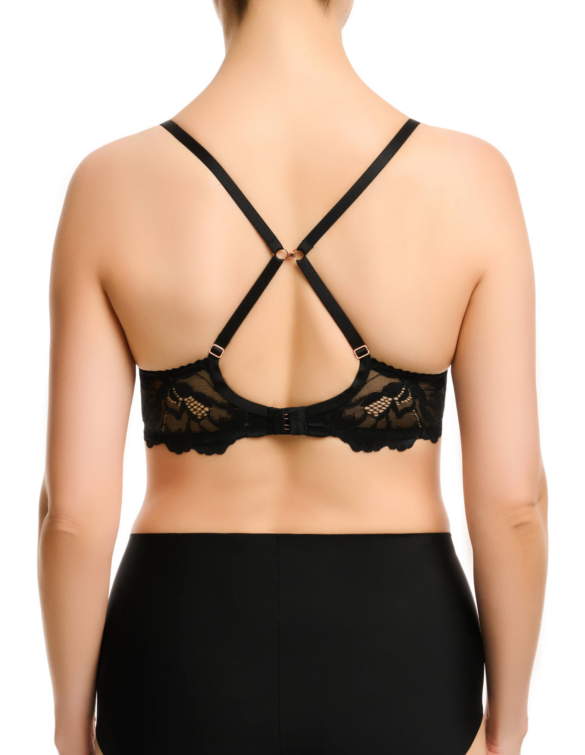 Bella Push Up Bra - Black
