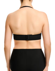 Bella Push Up Strapless Bra - Black