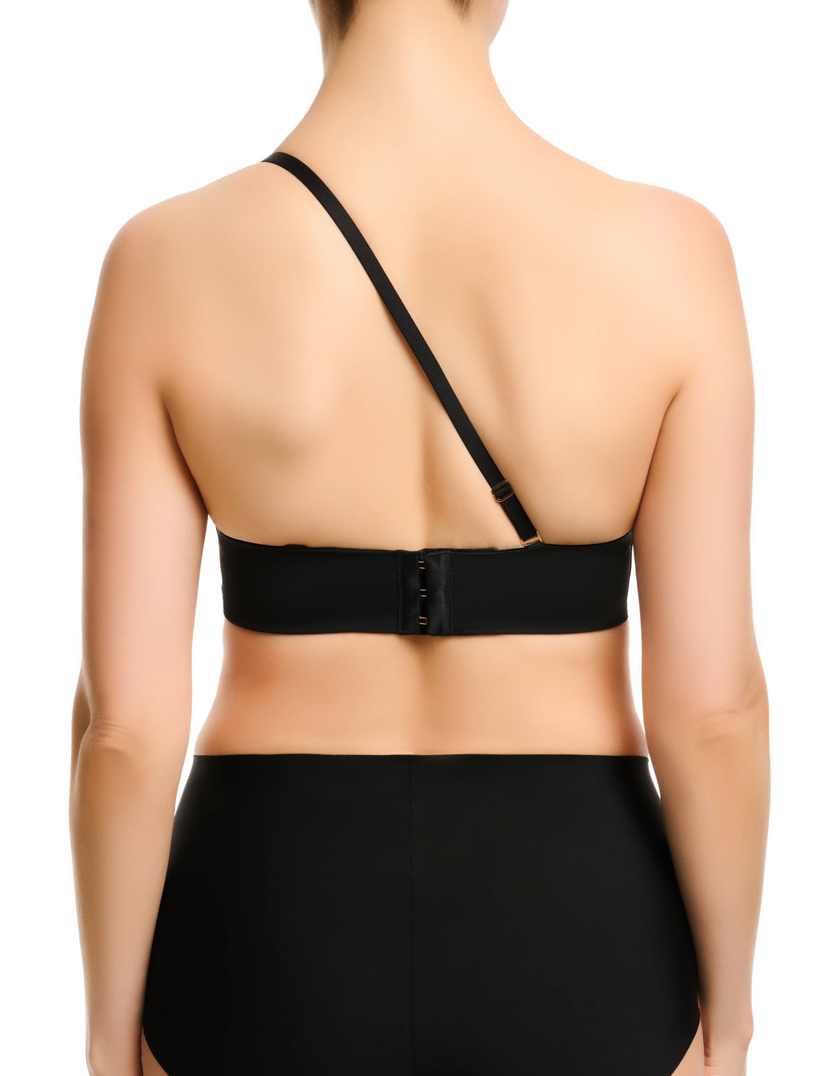 Bella Push Up Strapless Bra - Black