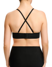 Bella Push Up Strapless Bra - Black