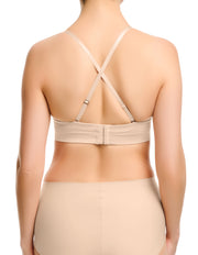 Bella Push Up Strapless Bra - Latte