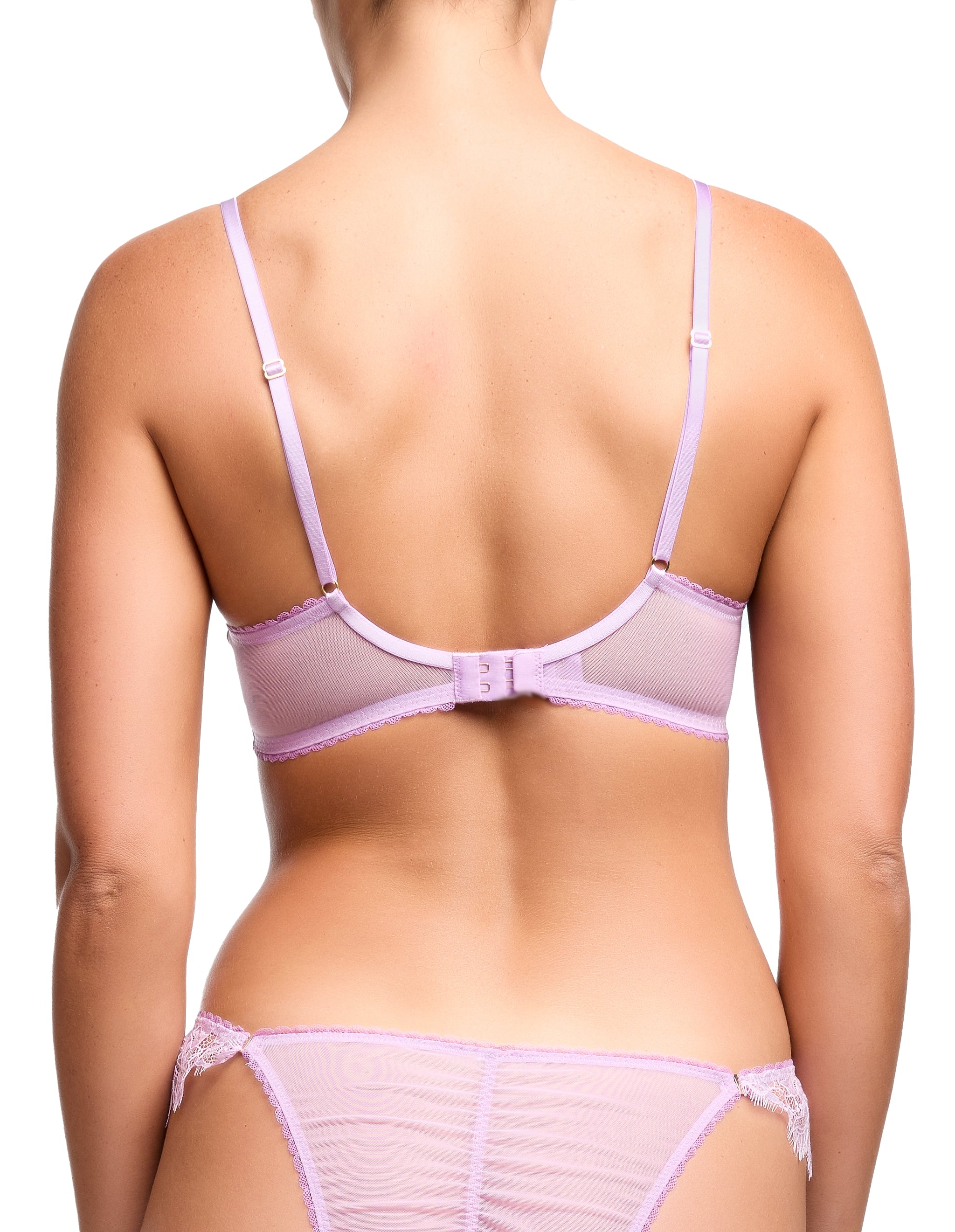 Rosa Plunge Bra - Lavender