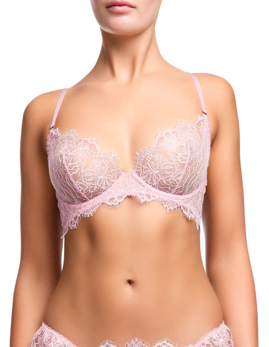 Rosa Plunge Bra - Pink Ice