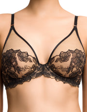 Catalina Plunge Bra - Black