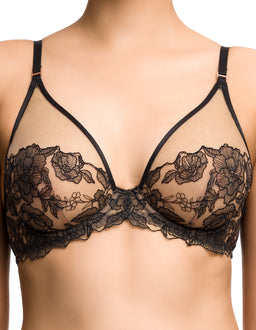 Catalina Plunge Bra - Black