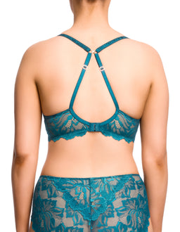 Zhara Balconette Bra - Petrol