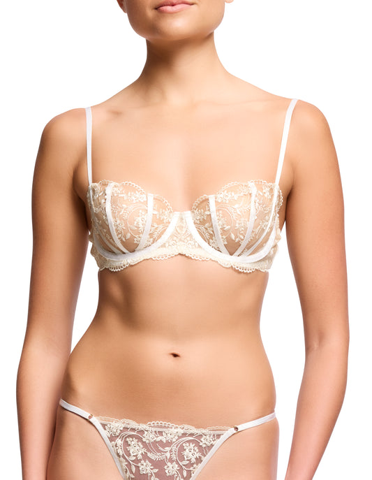 Arianna Balconette Bra - Ivory