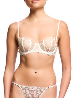 Arianna Balconette Bra - Ivory