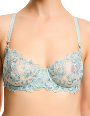 Mila Balconette Bra - Chalk Blue