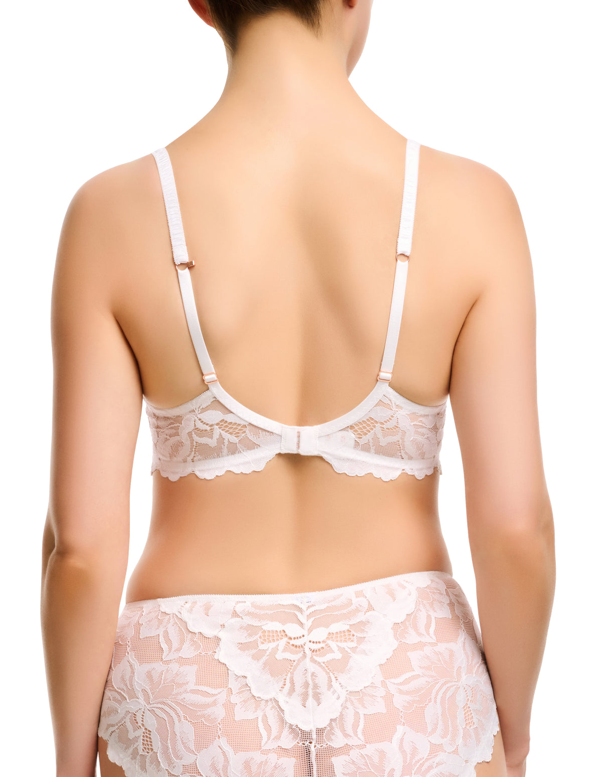 Zhara Balconette Bra - White