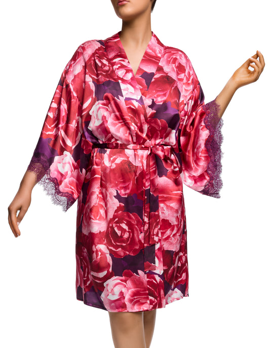 Scarlett Kimono - Blushing Blooms