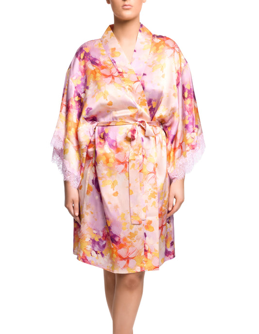Scarlett Kimono - Painted Petals