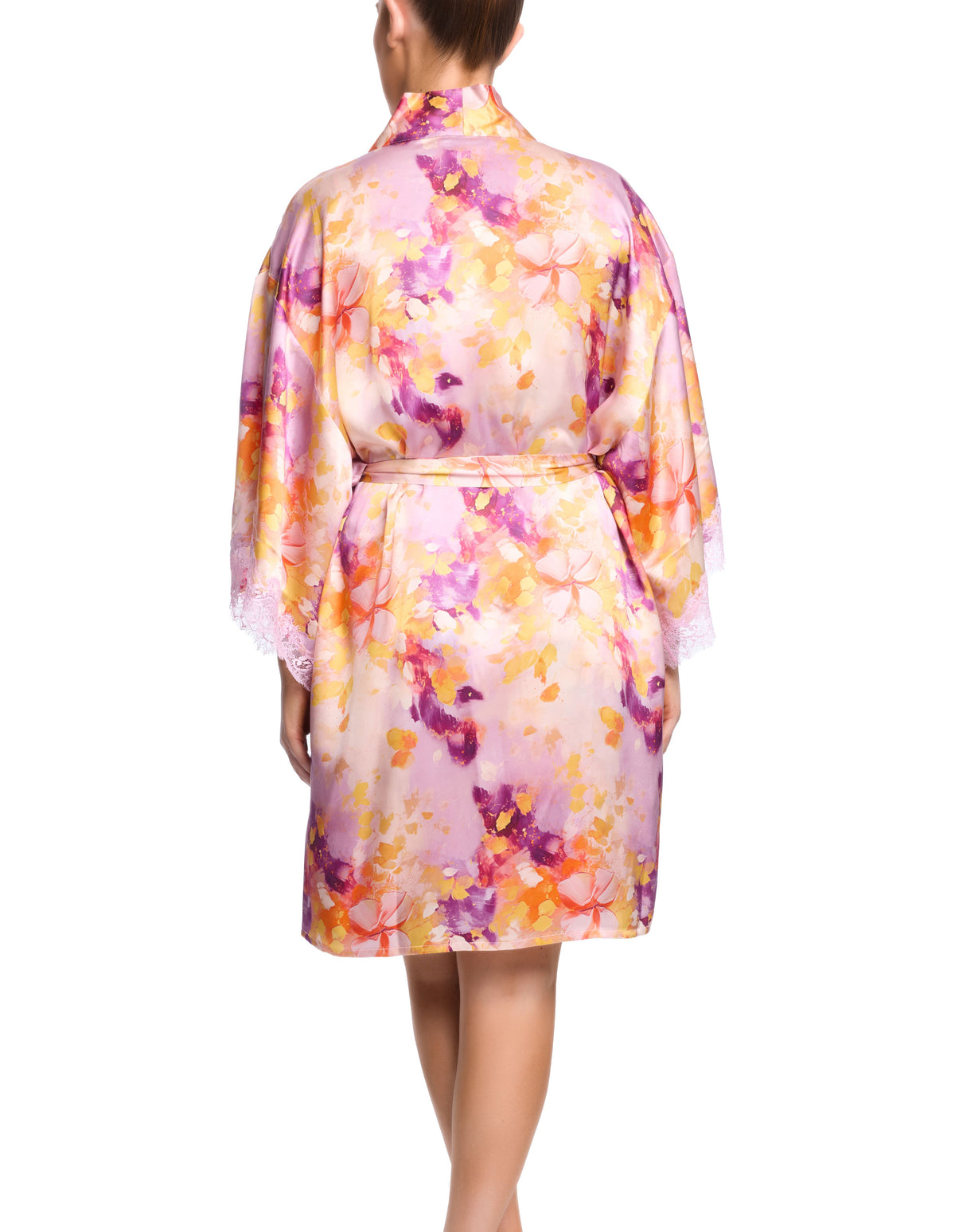 Scarlett Kimono - Painted Petals
