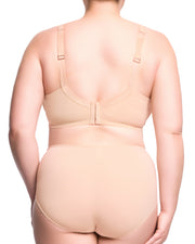 Mila Curve Balconette Bra - Cappuccino