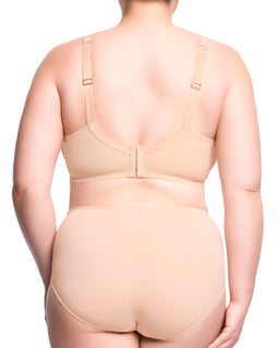 Mila Curve Balconette Bra - Cappuccino