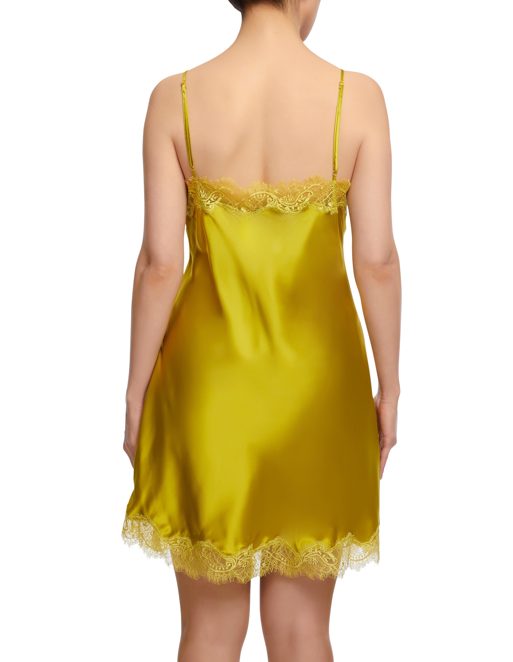 Scarlett Chemise - Chartreuse