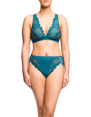 Zhara Bralette - Petrol